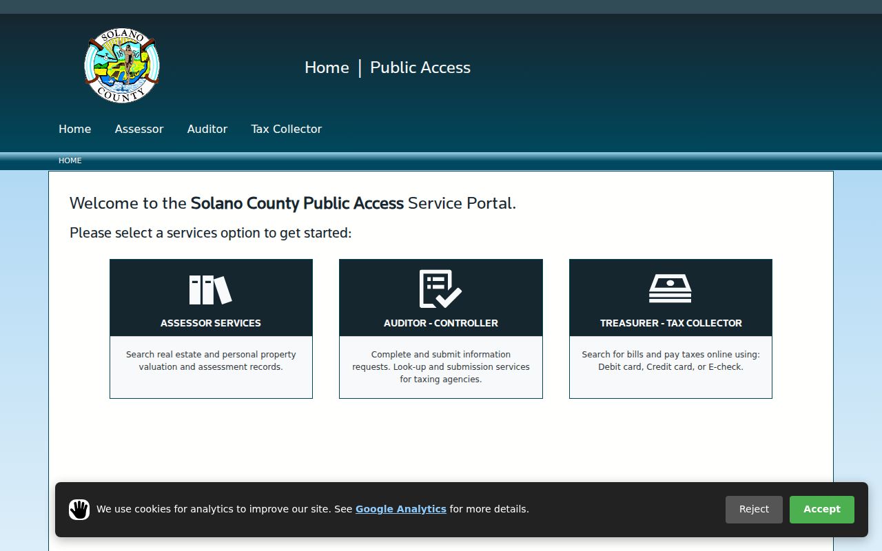 Fairfield people search Solano Property and Assessment Search